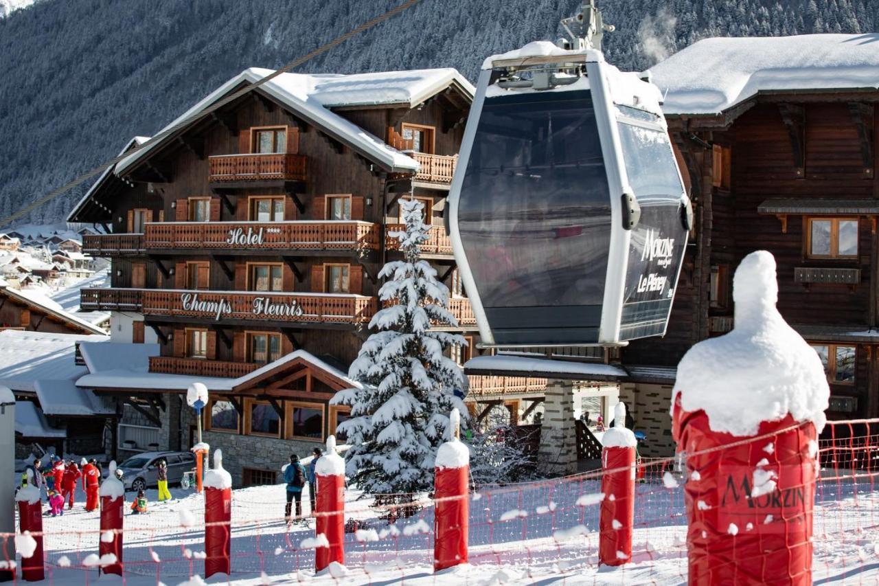 Hotel Champs Fleuris Morzine Exteriör bild