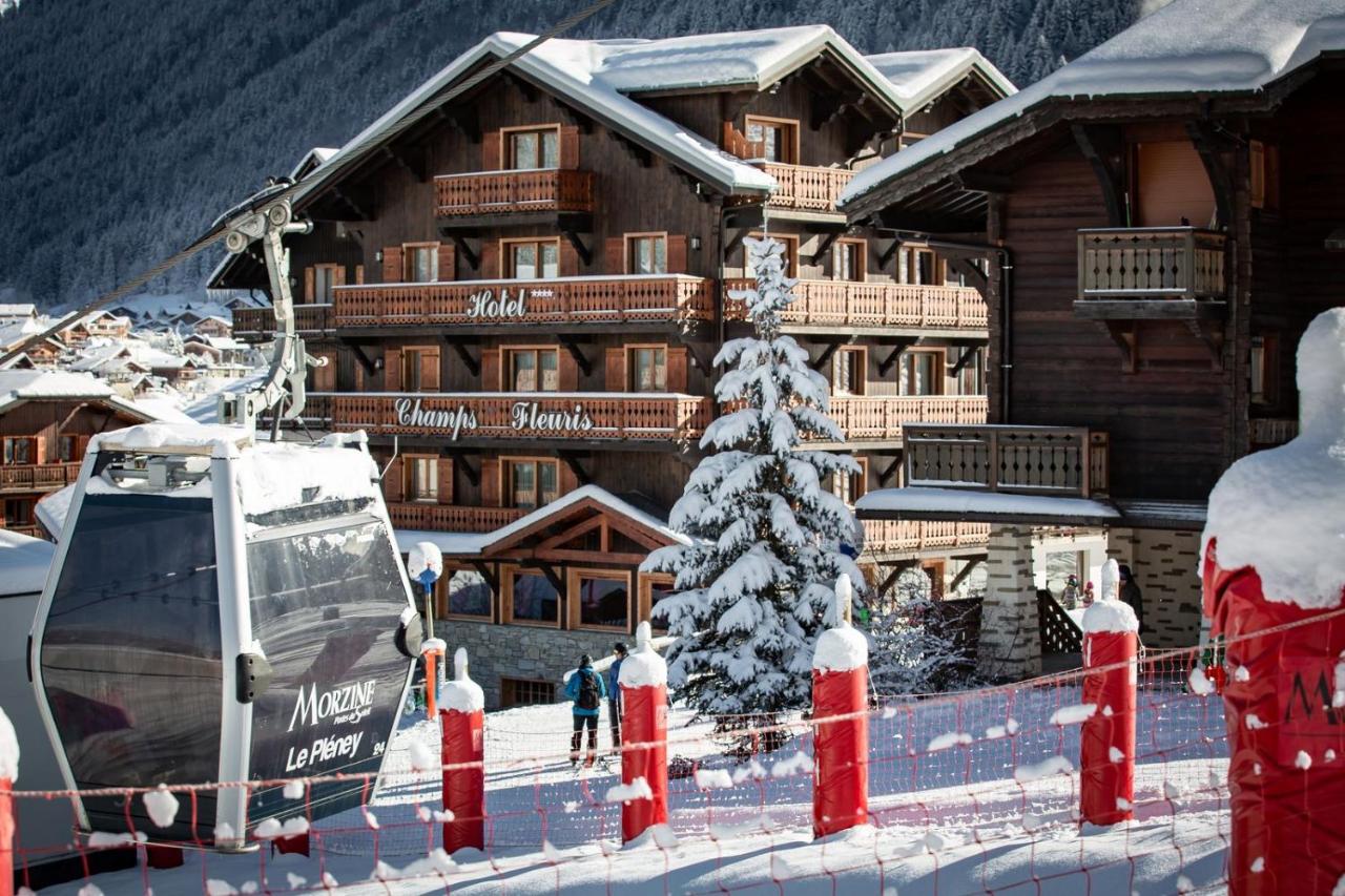 Hotel Champs Fleuris Morzine Exteriör bild